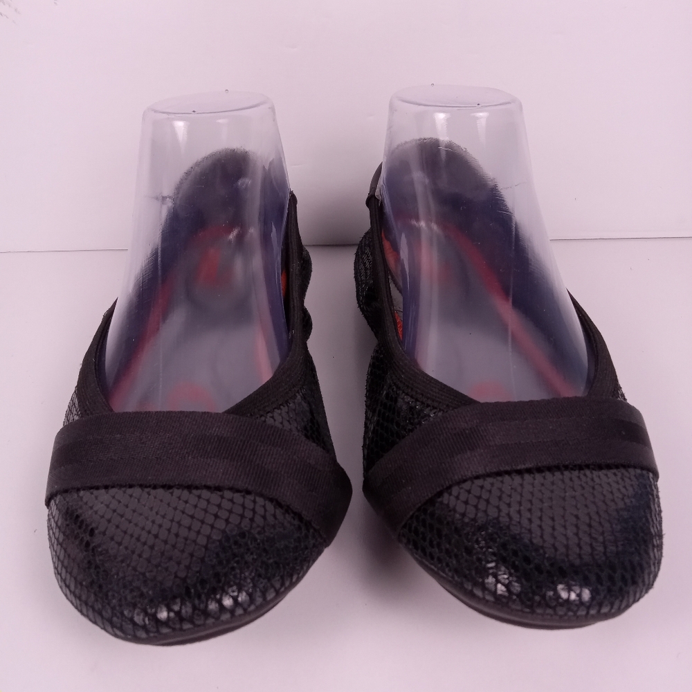 Puma Rhythm Shine Black Python Snake Texture Ball… - image 3